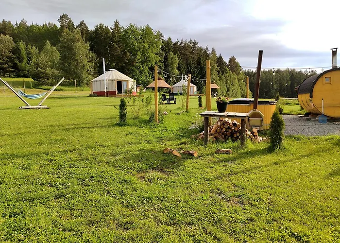 Glamping Niebianska Osada Jurty Dolnoslaskie & Spa