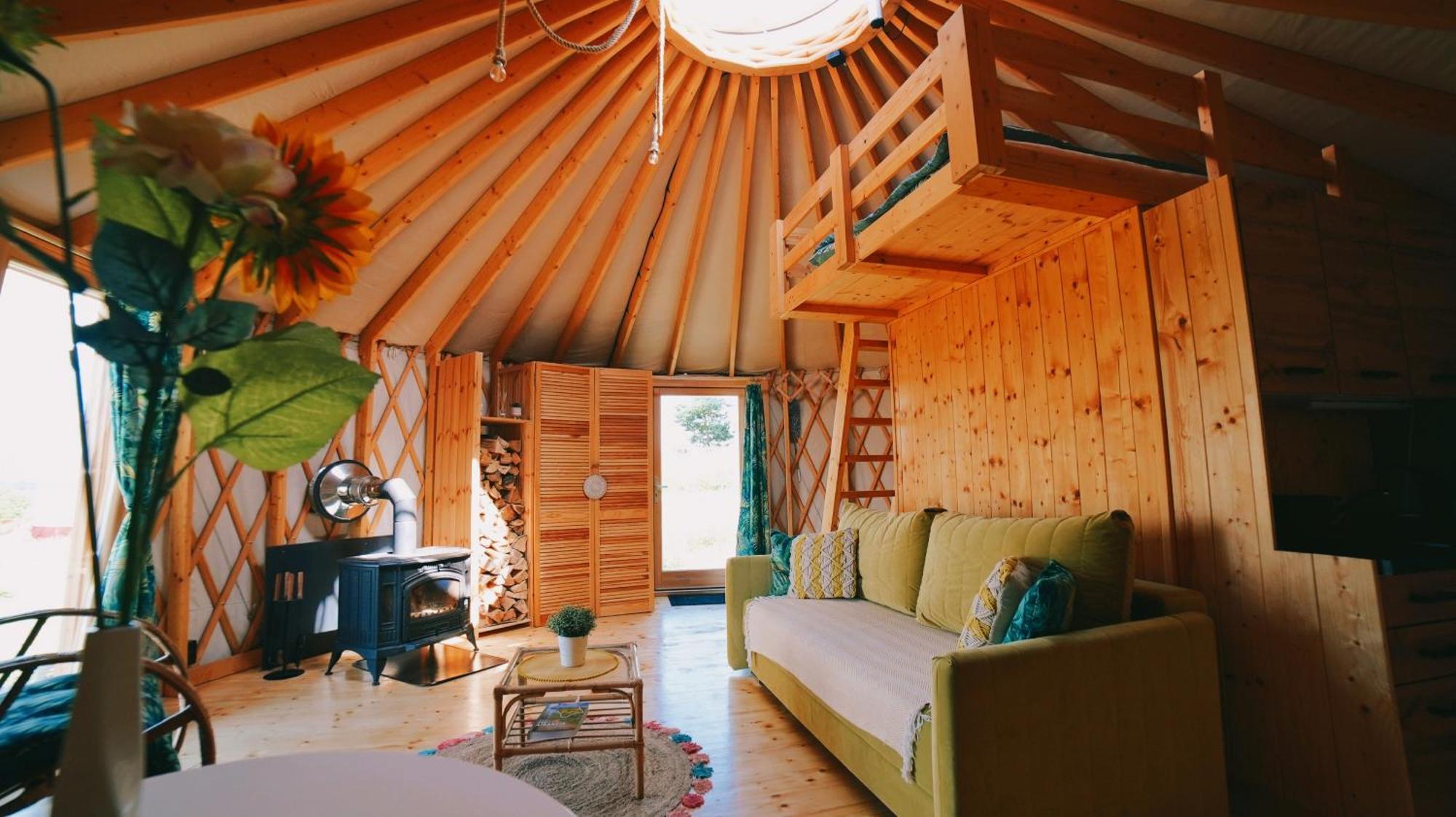 Luksustelt Glamping Niebianska Osada Jurty Dolnoslaskie & Polanica-Zdrój
