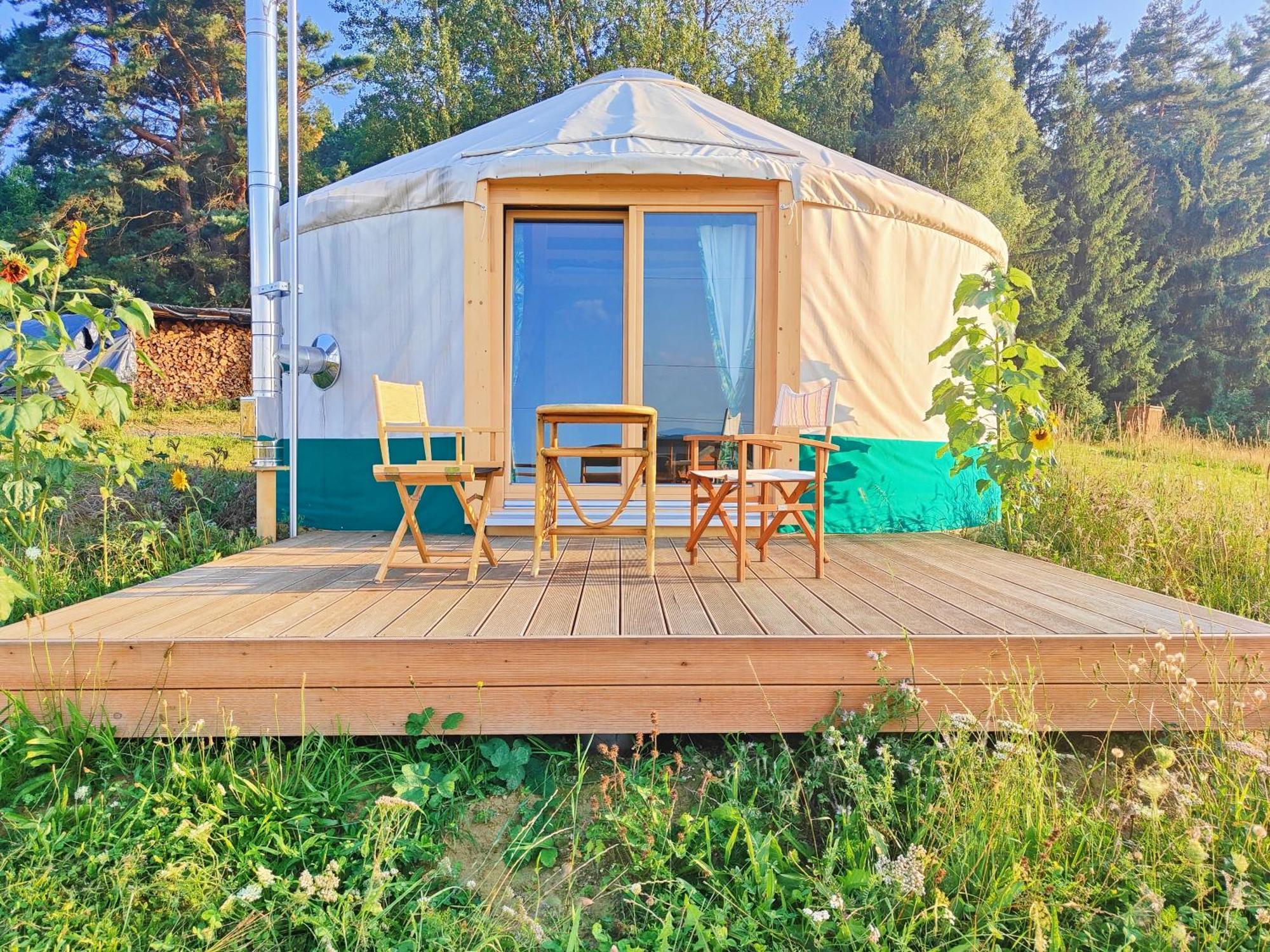 Glamping Niebianska Osada Jurty Dolnoslaskie & Luksustelt
