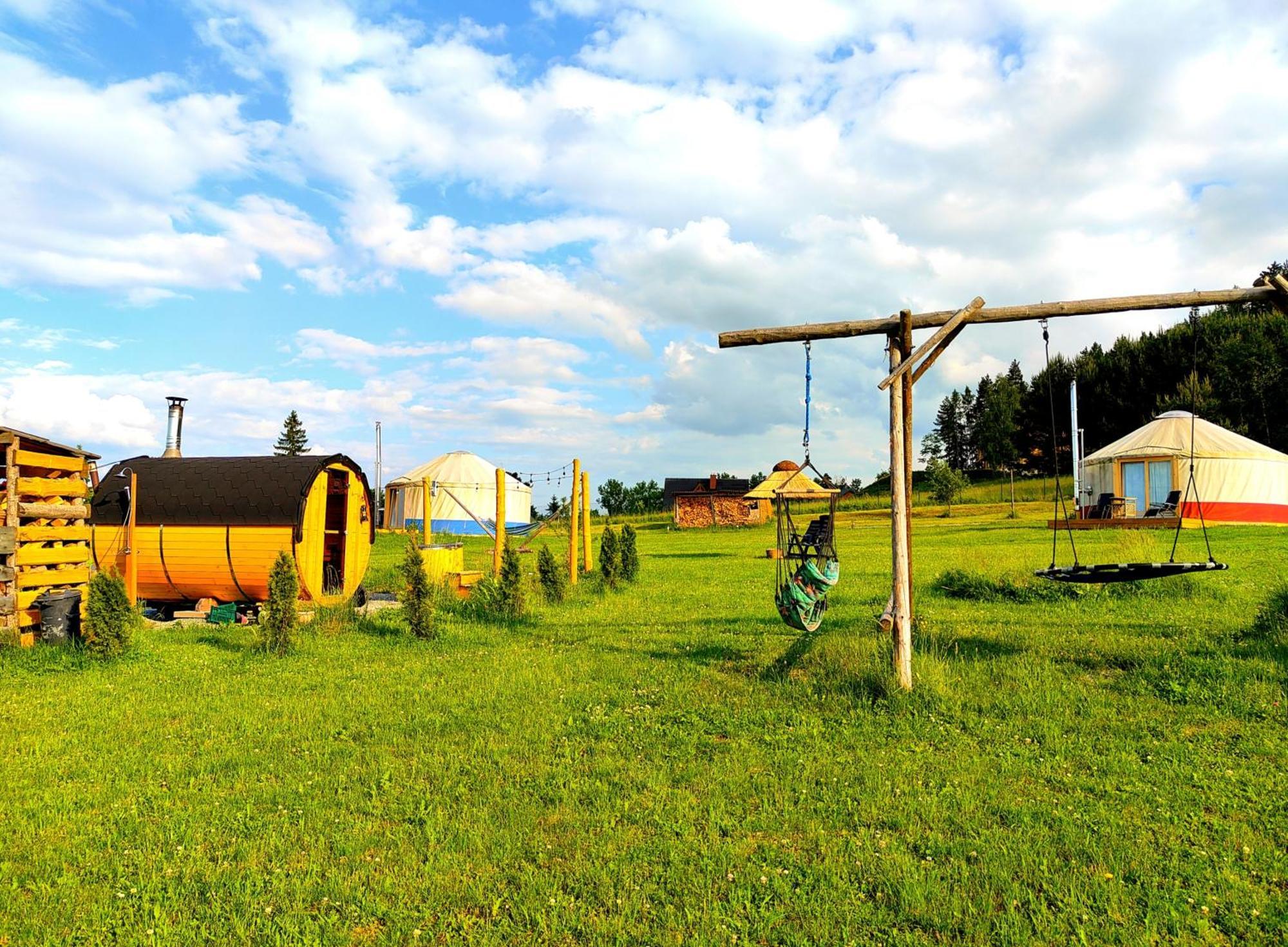 Luxury tent Glamping Niebianska Osada Jurty Dolnoslaskie &